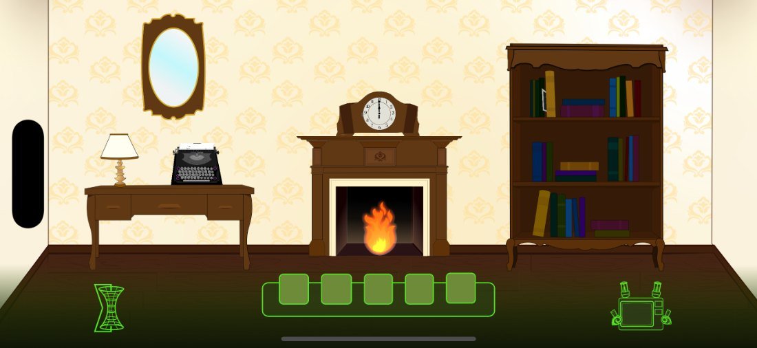 Aions, 1940s living room scene